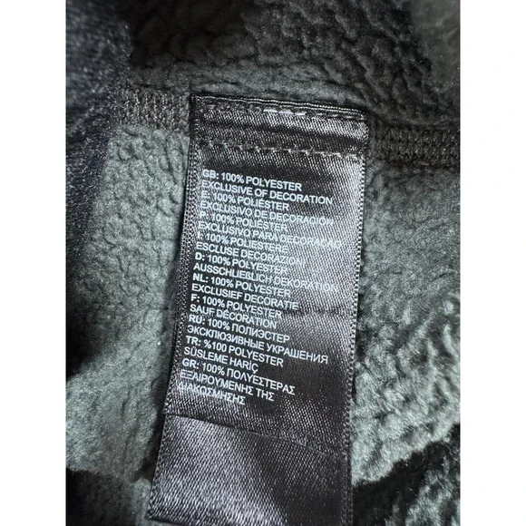 The North Face Mens Shelbe Raschel Softshell Fleece Jacket Grey Size M - Picture 4 of 8